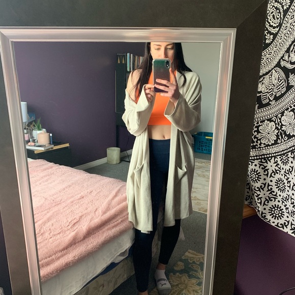 Long Grey Cardigan - Picture 2 of 8